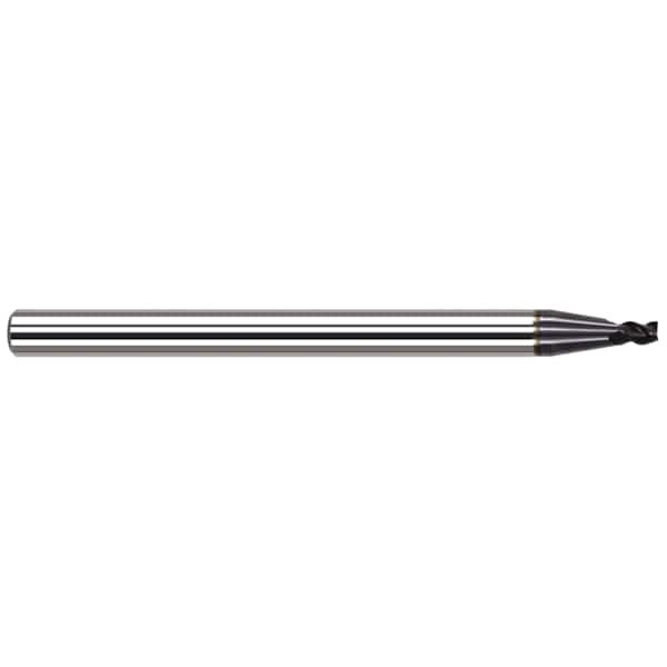 End Mill for Free Machining Steels - Square, 0.0150" (1/64), Number of Flutes: 3
